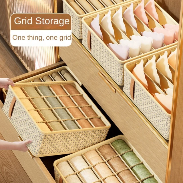 Breathable Drawers Separator Boxes Foldable Wardrobe Organizer  Home