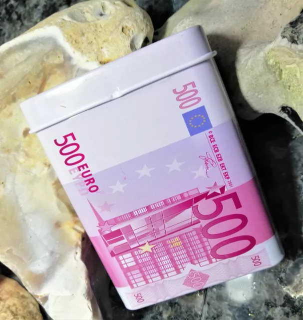 Zigaretten Box Dose Metall Zigarettendose zum Sonderpreis Motiv Serie 500 Euro