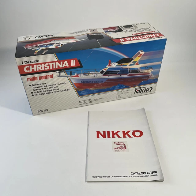 NIKKO CHRISTINA II radio control + catalogue Neuf EUR 267,39 - PicClick FR
