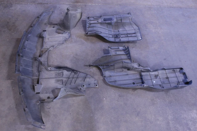 Acura Rdx 13 14 15 16 17 Engine Under Cover Splash Shield Mud Guards Set Oem