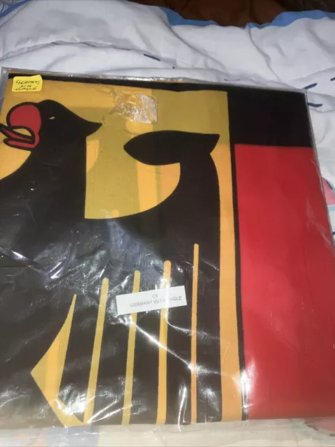 German Flag With Eagle, New still In Original Packaging