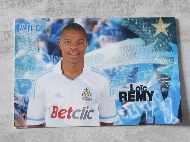 Carte photo Evaeverson Brandao OM Olympique de Marseille 2009-2010 football