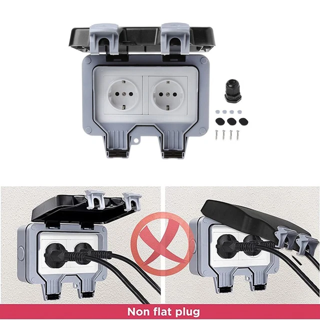 Atelier Électrique Douille Puissance Douille 13A Accessoires Eustandard Panneau