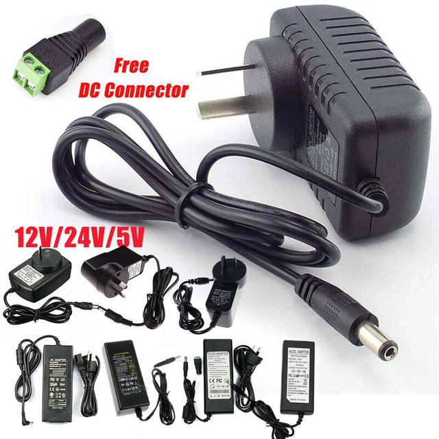 For LED Lights DC240V TO 12V 5V 24V 2A 1A 3A 5A Power Supply Adapter Transformer