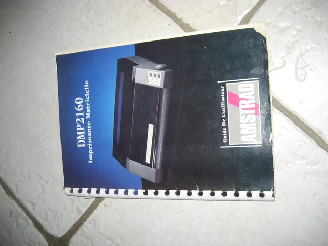 impresora amstrad dmp 3000 + manual de usuario - Compra venta en
