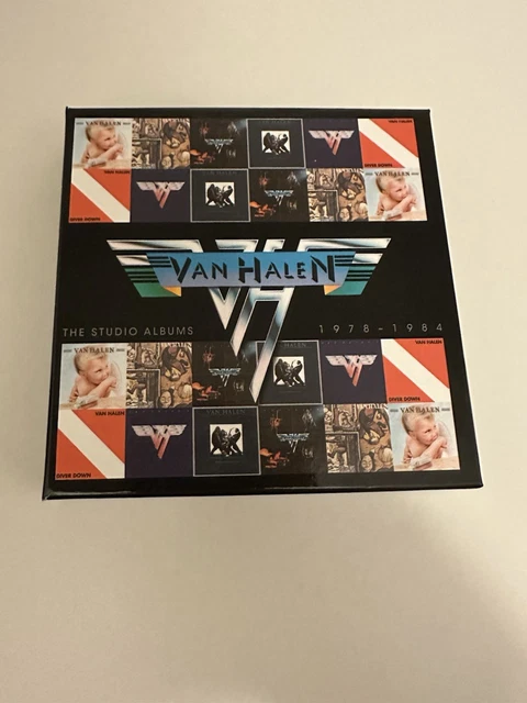 VAN HALEN THE Studio Albums 1978 - 1984 New 6 CD Box Set Hard Rock