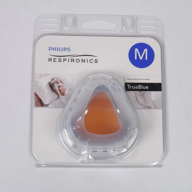 Cojín y solapa nasal Philips Respironics TrueBlue HCPCS A7032 mediano