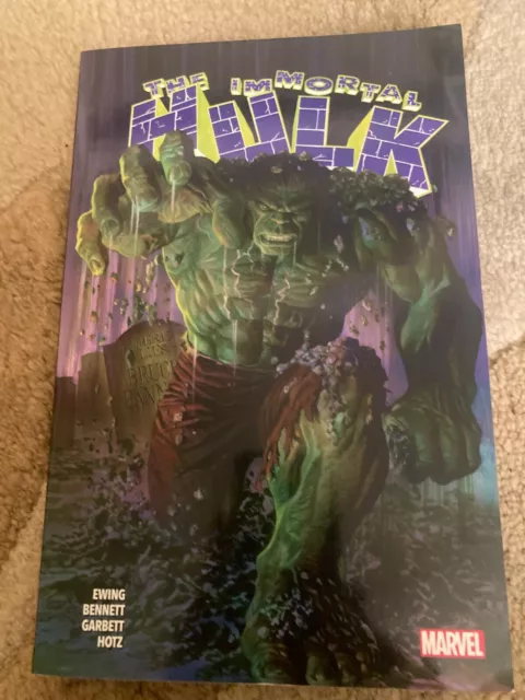 The Immortal Hulk Vol.1,  Marvel Comics Trade Paperback Graphic Novel