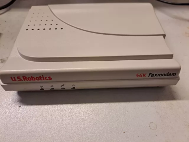 US Robotics USR025630G Faxmodem USRobotics 56k Ext.Faxmodem V92 RS-232 x1 ~E~