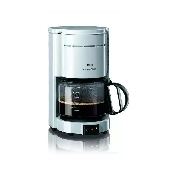 BRAUN KF 47/1 Kaffeeautomat Aromaster Kaffeemaschine Filter Classic weiß 2