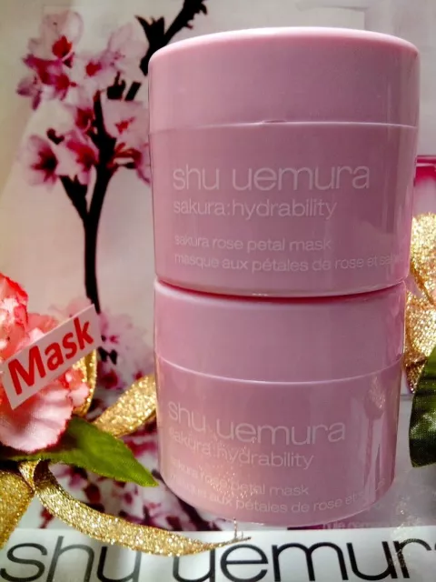 35% OFF! Shu Uemura Sakura Hydrability Sakura Rose Petal Mask ◆13gX2◆ "P/FREE"!