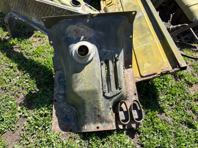 Dodge power Wagon M37 Transmission Floor Pan with Factory Rifle Butt holders