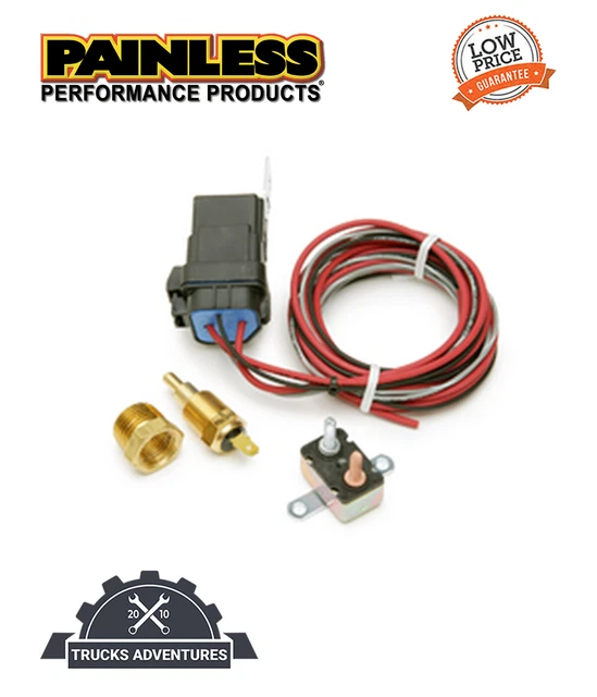 PAINLESS WIRING 30129 Weatherproof Fan Relay Kit 90.48 PicClick