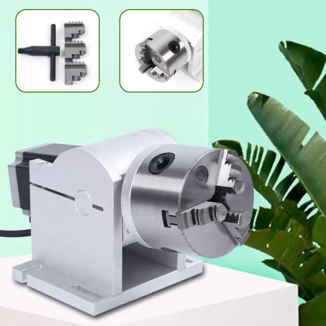 LASER axis 80mm rotary shaft attachment for laser marking engraving machine Tool