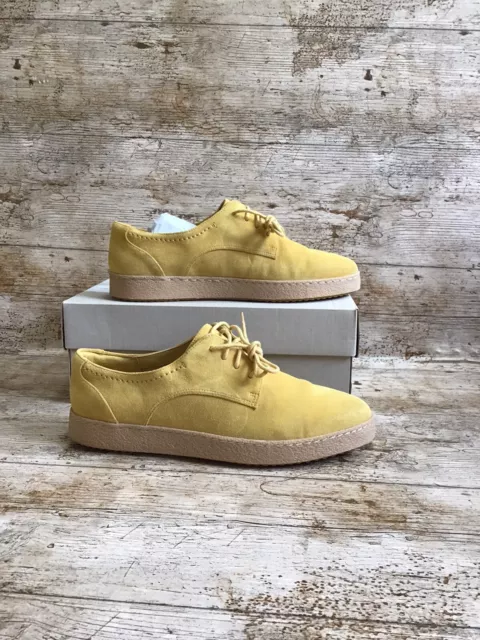 Odysseus Systematisch boog CLARKS GENARCH POPPY navy Suede Flat Shoes. Size 6. Brand NEW! £28.99 -  PicClick UK