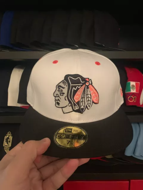 New Era Cap x NHL Chicago Blackhawks Custom 59FIFTY Fitted Hat RARE