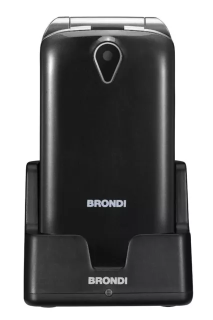 Brondi Amico Mio 4G Telefono Cellulare Per Anziani GSM Dual Sim Con Tasti Grandi