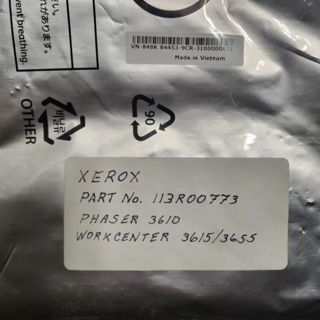 Xerox 113R00773  Phaser 3610 Workcenter 3615/3655 Smart Kit Drum Cartridge