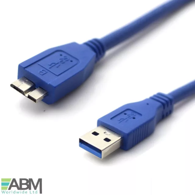 0.5m Micro USB3.0 Cable Fastest Lead For WD My Passport External Hard Drive HDD