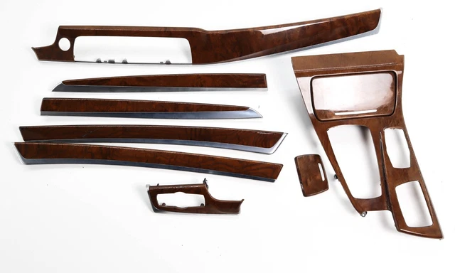 BMW 5 F10 F11 2012 Dashboard Door Trim Set Wood Ash EMBeige 9192947
