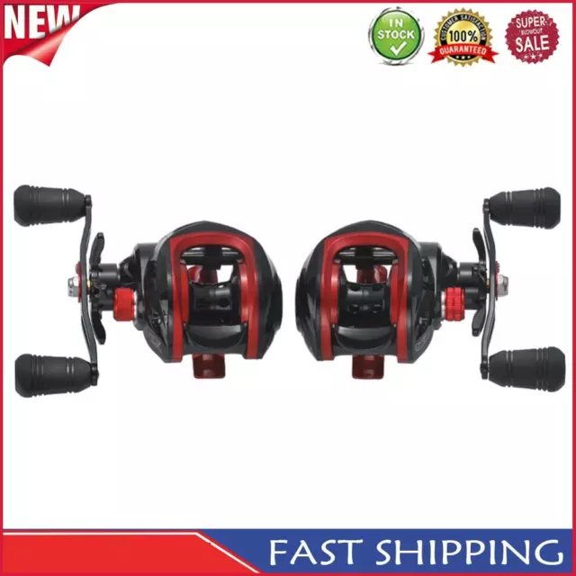 Baitcasting Reel 8kg Max Drag 18+1 Bearings 7.2/1 Long Casting Fishing Reels