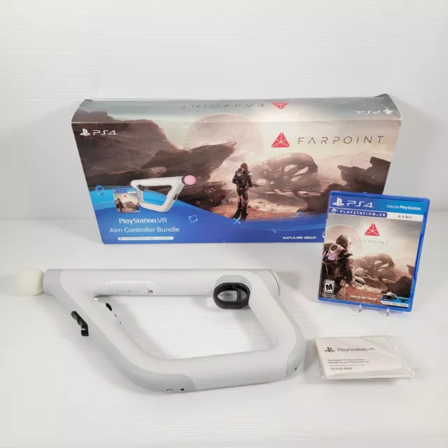 Sony Playstation Vr2 (cuh-zvr2) Farpoint + Aim-controller Ps4 + Vr