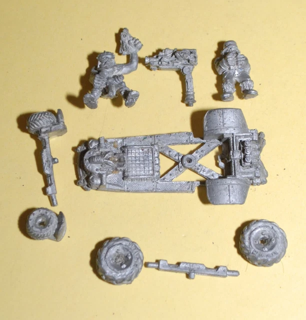 Warhammer 40k, Ork, Classic, Oop Collector, Sunz, War Battle, Buggy, Wagon Flame