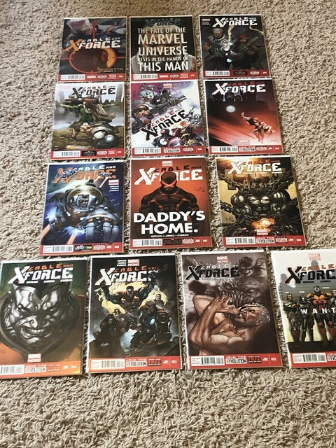CABLE AND X FORCE  13 Issue lot from MARVEL Now Series 2013 -  NM