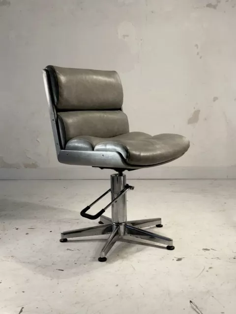 1960 FAUTEUIL DE BUREAU MODERNISTE FORME-LIBRE PLYWOOD Airborne Eames