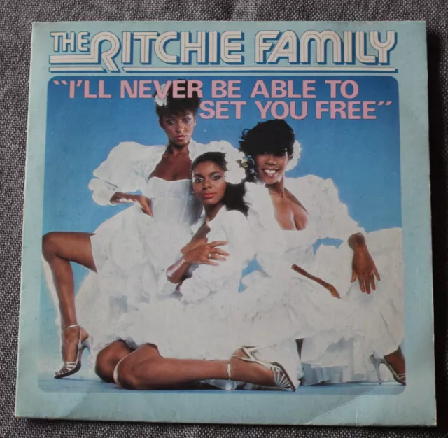 The Ritchie family, i'll never be able to set you free + 1,  SP - 45 tours