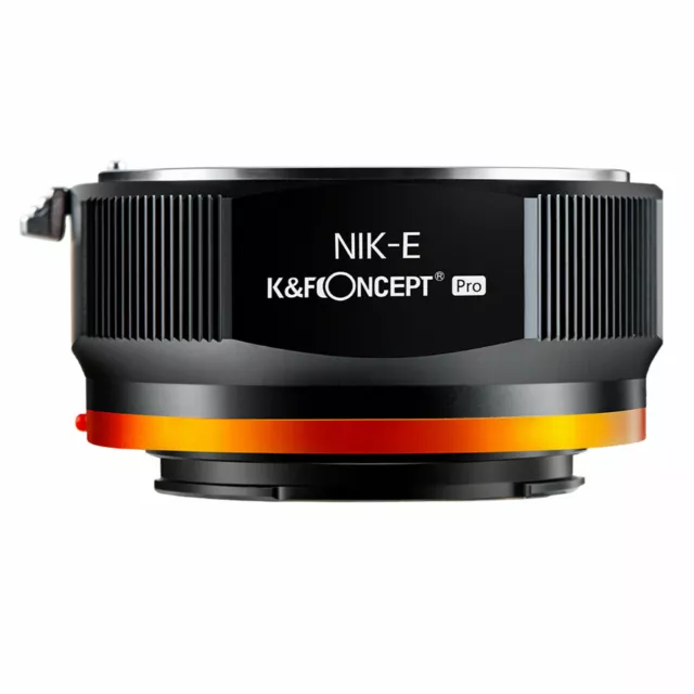 K&F Concept Adapter Pro for Nikon Auto AI AIS D F Lens to Sony E Camera a7R2 A7c