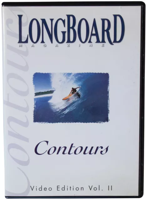 LONGBOARD MAGAZINE Video Vol II Contours DVD Surf Joel Tudor Jimmy Gamboa More !
