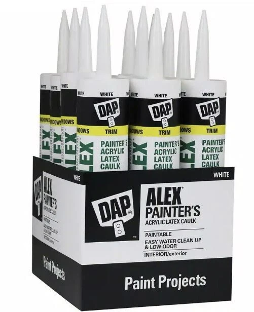 12PCS Multi Purpose Acrylic Latex Paint Caulk Window Door Frames Building Sealer