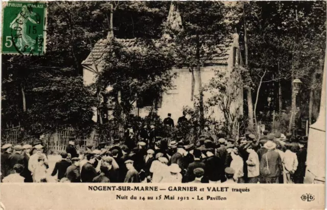 CPA AK NOGENT-sur-MARNE Garnier et Valet hunted Le Pavillon (700302)