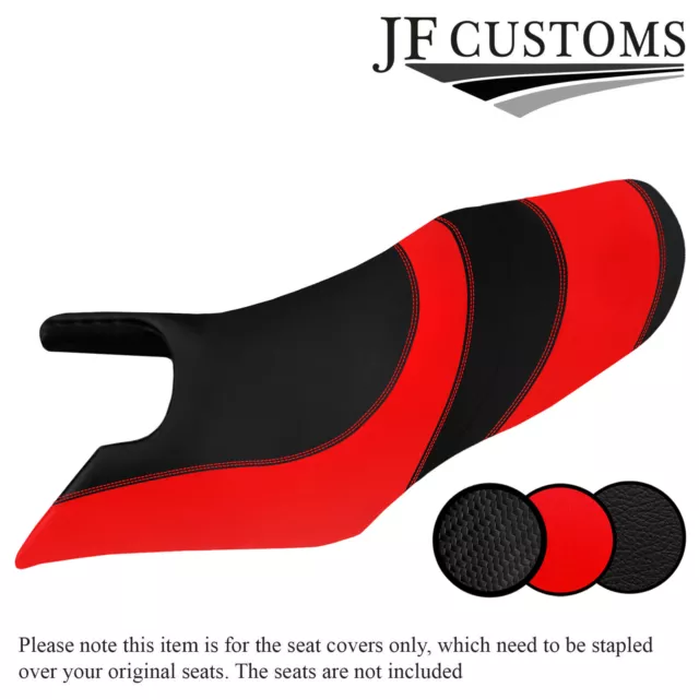 Black & B Red Custom Fits Seadoo Gtx Gti 01-05 Front + Rear Vinyl Seat Cover