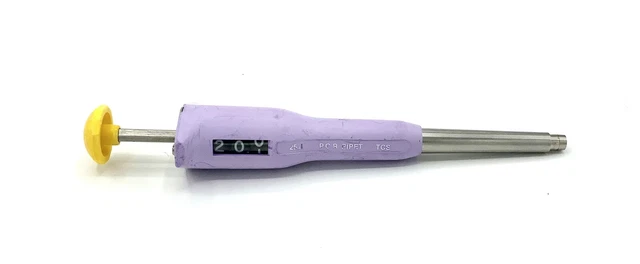 TriContinent TCS Micropipette Cat #672 PCR Precision Instrument 25uL