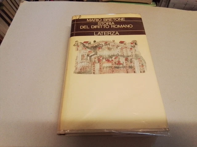 Storia del diritto romano, Mario Bretone, Laterza, 30gn23