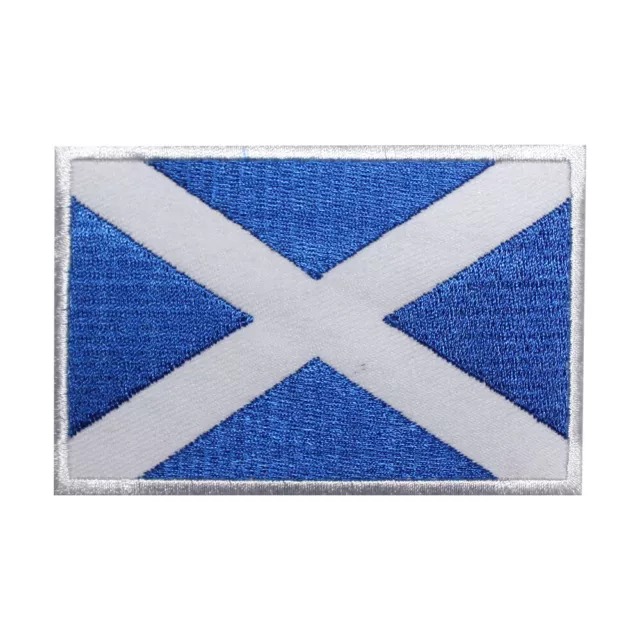Scotland Country Flag Patch Iron On Patch Sew On Badge Embroidered Patch