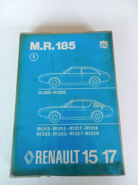 Manuel De Reparation Mr Renault 15 17 Tl Ts