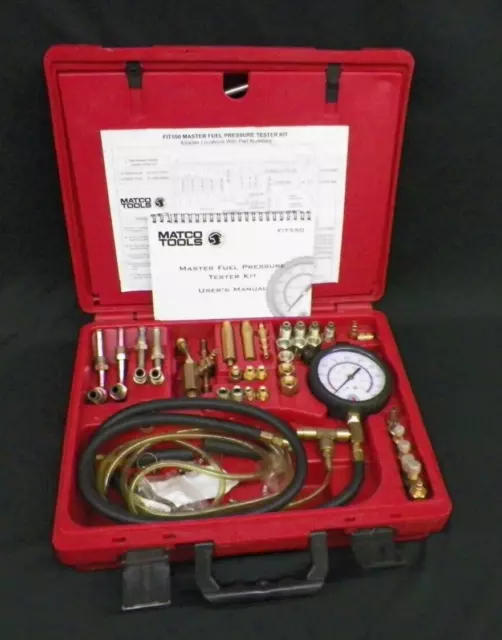 Matco Tools FIT550 Master Fuel Pressure Tester Kit