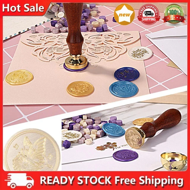 Animal Retro Wax Seal Stamp Head, Fire Color for Wedding Invitations (DW12)