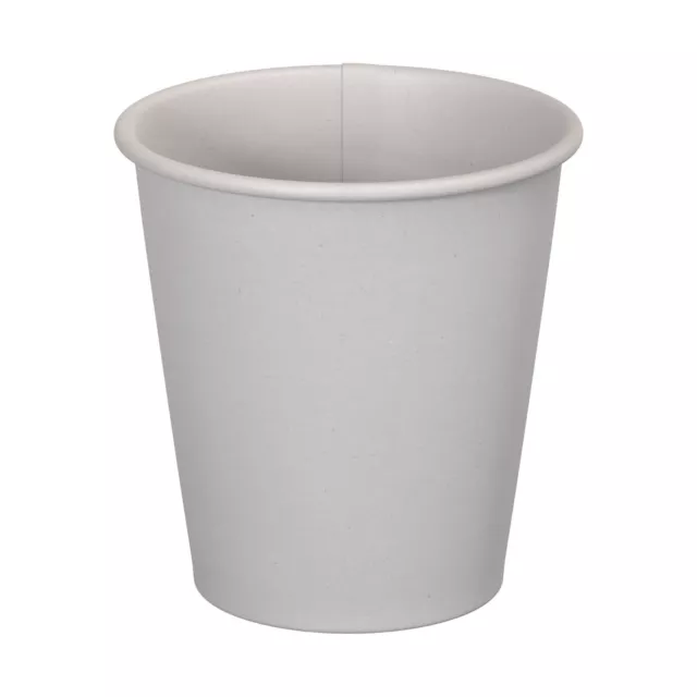 1000 Pack White Disposable Poly Paper Hot Tea Coffee Cup 4 oz.