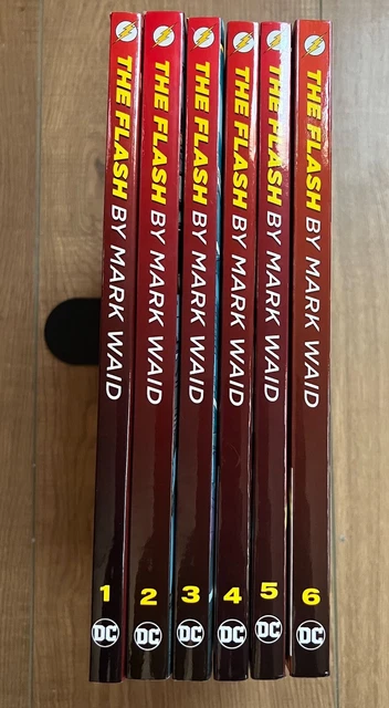 Flash by Mark Waid TPB LOT, SET, vol 1, 2, 3, 4, 5, 6, DC Comics 