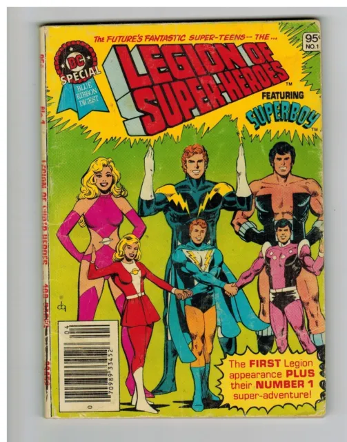 DC Special Blue Ribbon Digest #1 - Legion of Super-Heroes feat Superboy (1980)