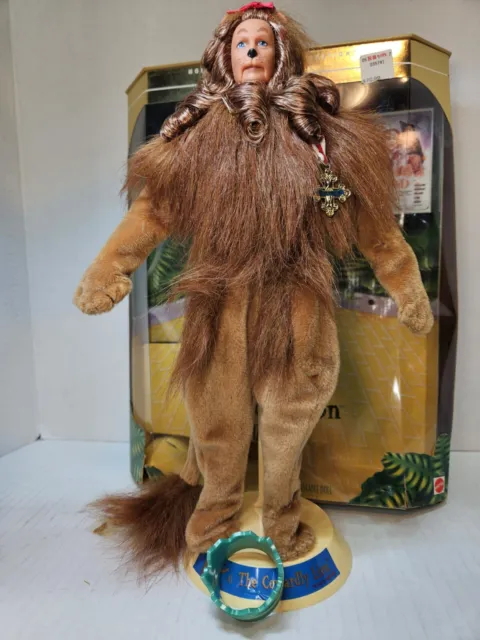 Vintage Wizard of OZ,  Ken as Cowardly Lion Barbie Doll 1999 w/ Crown 25814