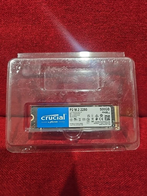 Ssd Crucial P2 500gb 3d CRUCIAL P2 500GB Internal SSD (CT500P2SSD8
