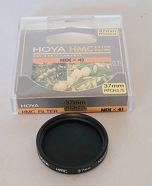 Filtro Hoya HMC 37 mm ND (x4) - Multi-Capa TONO: 0,75 para video
