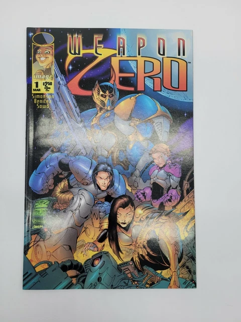 Weapon Zero Vol 2 #1 March 1995 Image Comics