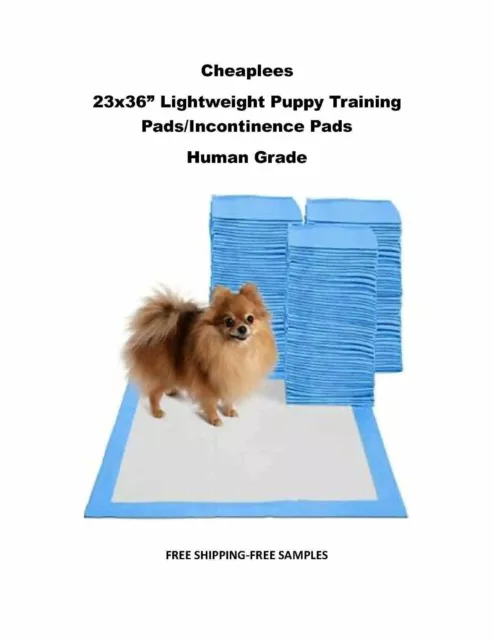 150 count XL 23x36" Low Price 3-Ply Puppy Pads/Under Pads Lightweight