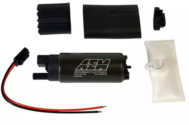 AEM 50-1000 HIGH FLOW IN-TANK FUEL PUMP UNIVERSAL 340 LPH @ 43 PSI up to 1000 HP